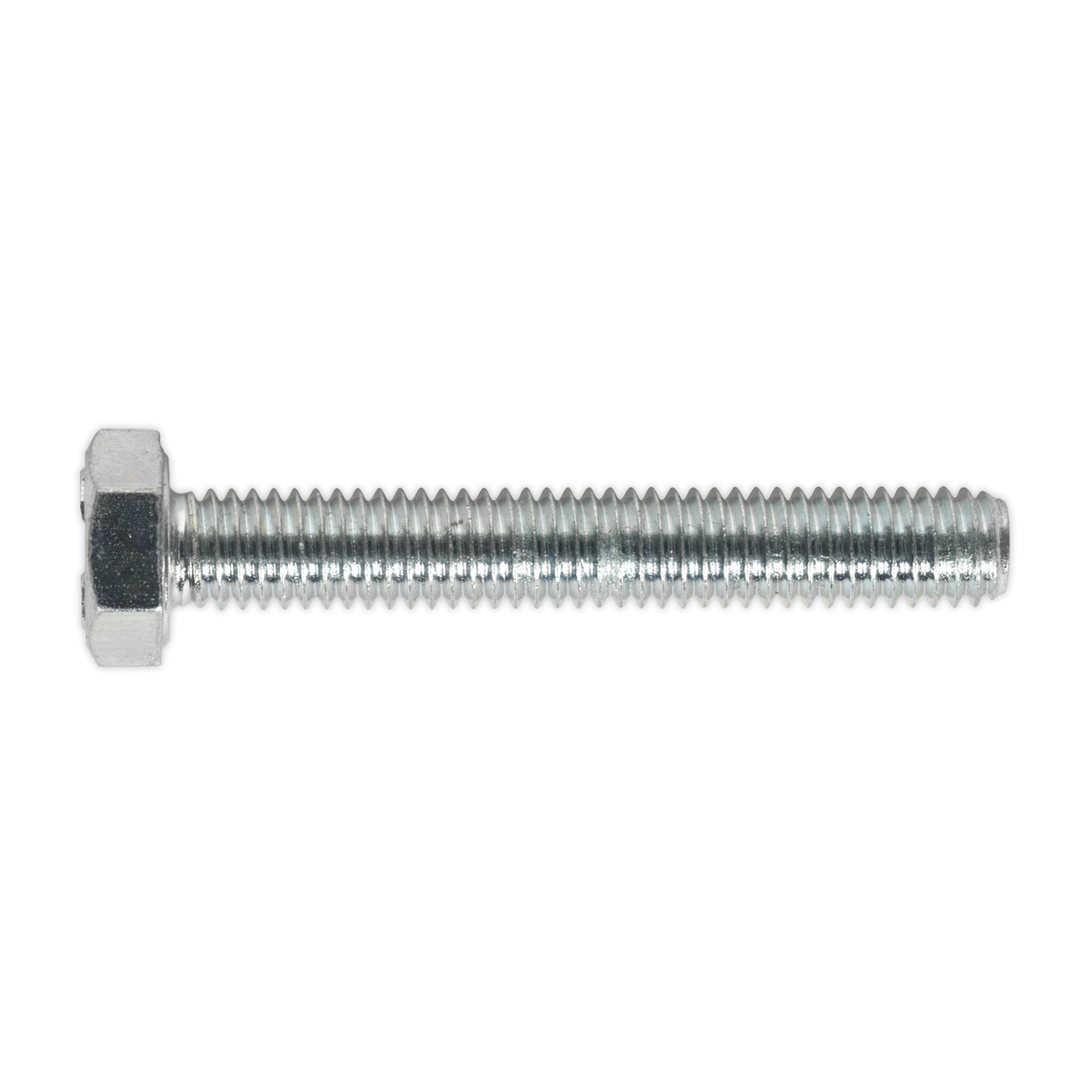 Sealey SS640 8.8 Zinc Plated HT Setscrew M6 x 40mm, DIN 933 - Pack of 50