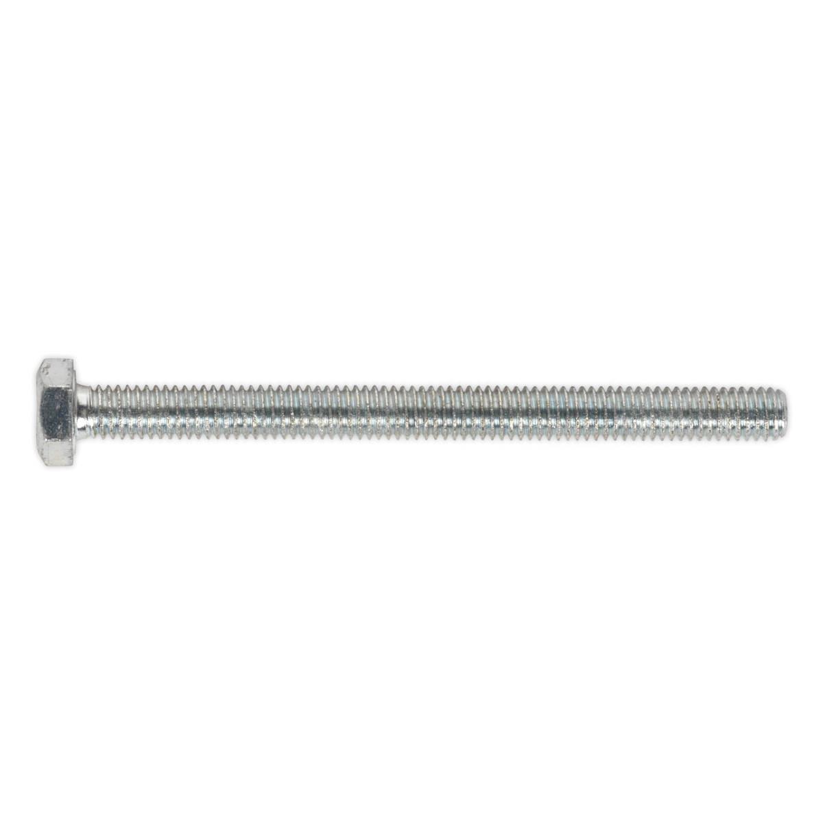 Sealey SS675 8.8 Zinc Plated HT Setscrew M6 x 75mm, DIN 933 - Pack of 50