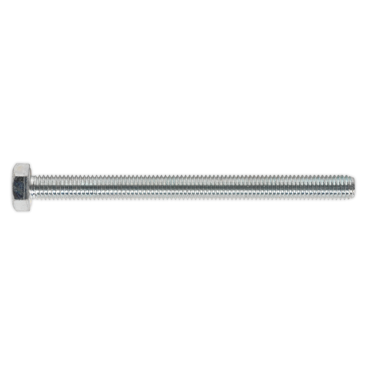 Sealey SS8100 8.8 Zinc Plated HT Setscrew M8 x 100mm, DIN 933 - Pack of 25