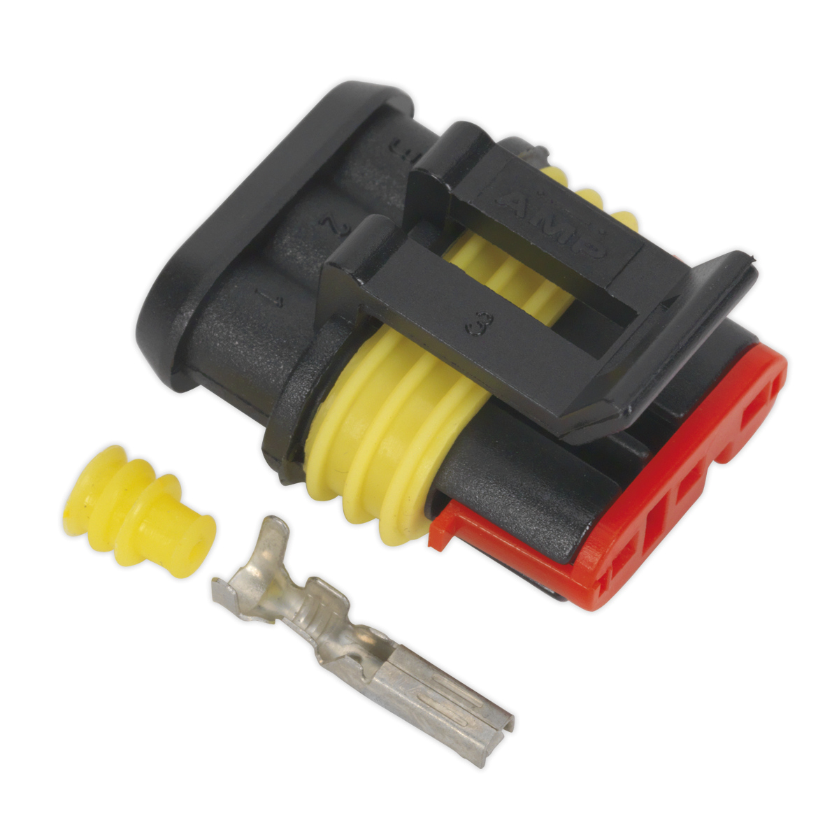 Sealey SSC3F 3-Way Superseal Female Connector - Pack of 5