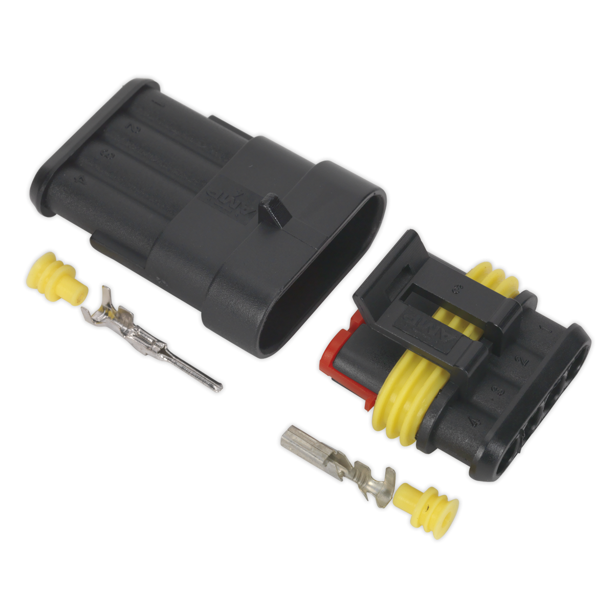 Sealey SSC4MF 4-Way Superseal Male & Female Connector