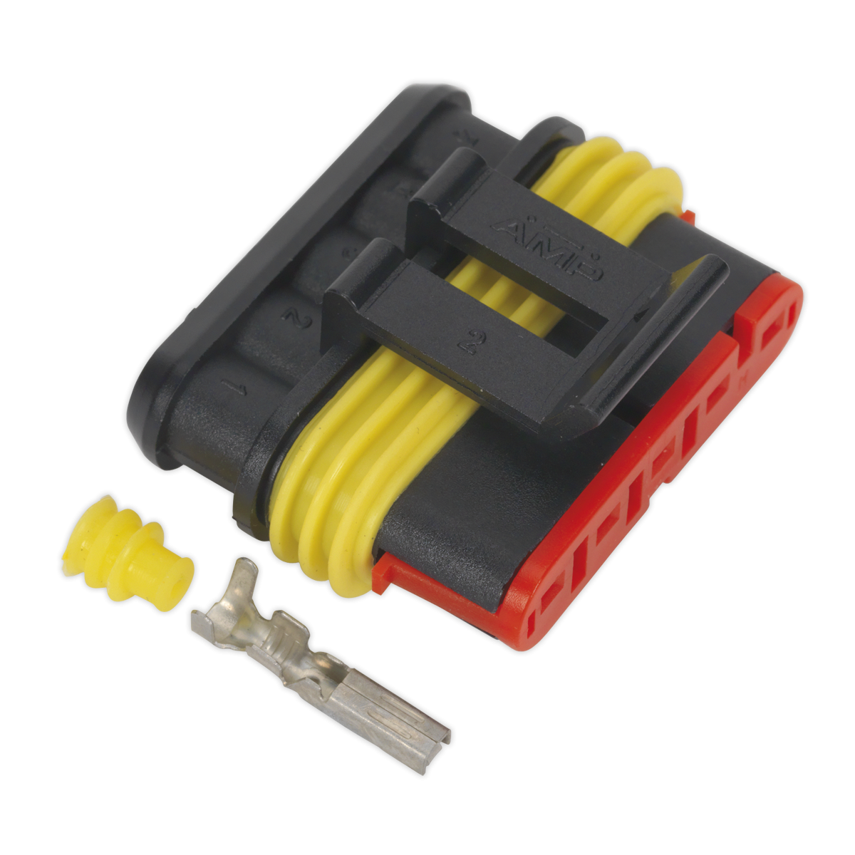 Sealey SSC5F 5-Way Superseal Female Connector - Pack of 3