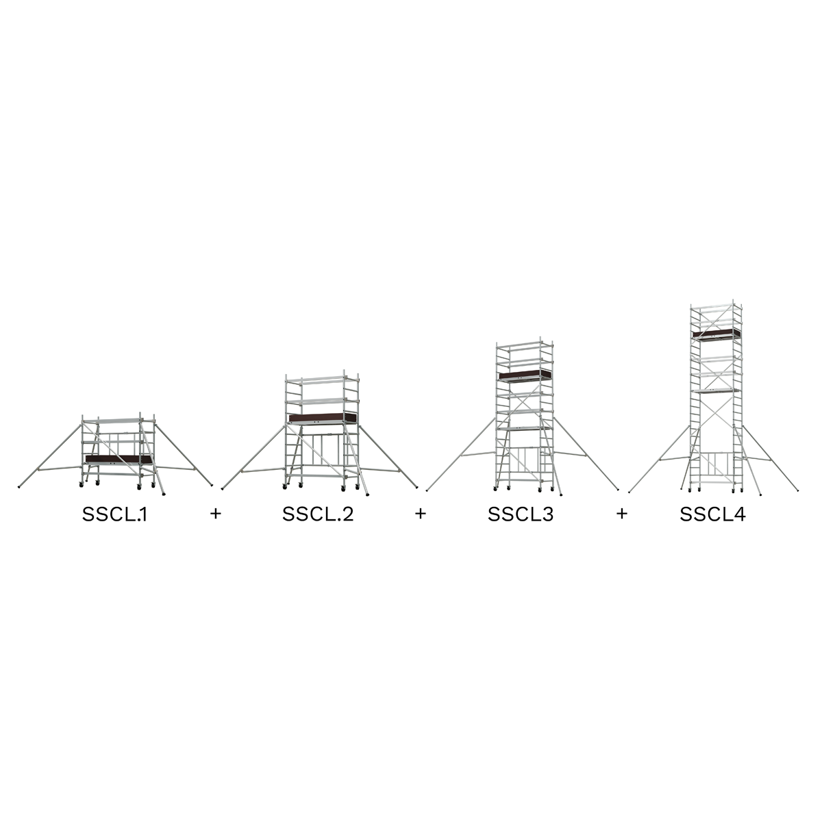 Sealey SSCL.1 Platform Scaffold Tower EN 1004 -1
