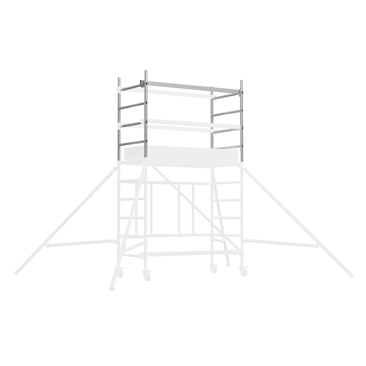 Sealey SSCL.2 Platform Scaffold Tower Extension Pack 2 EN 1004-1