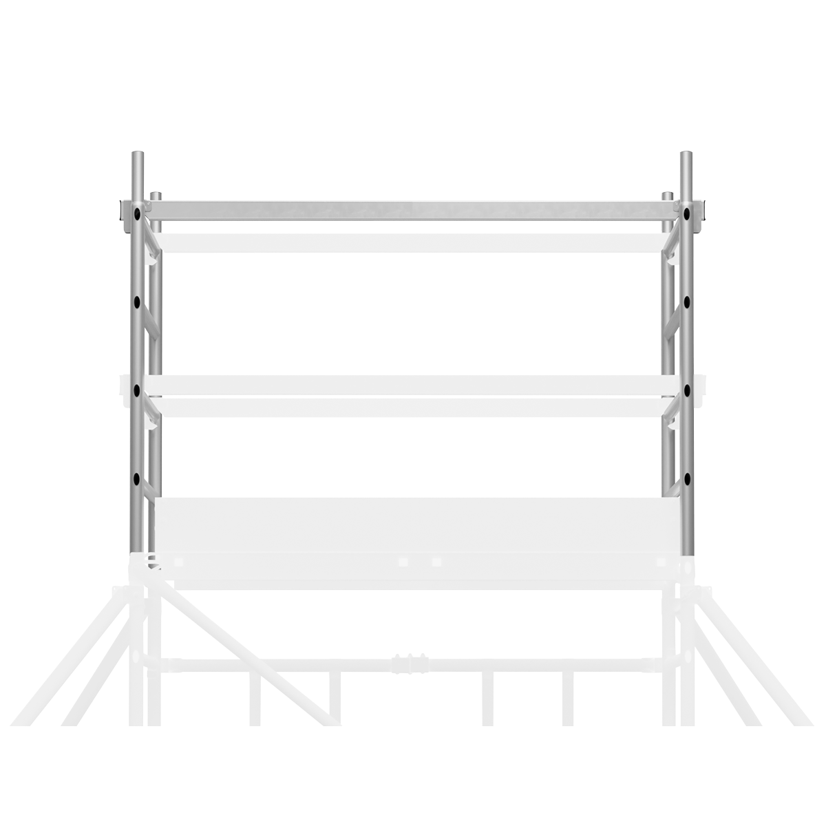 Sealey SSCL.2 Platform Scaffold Tower Extension Pack 2 EN 1004-1