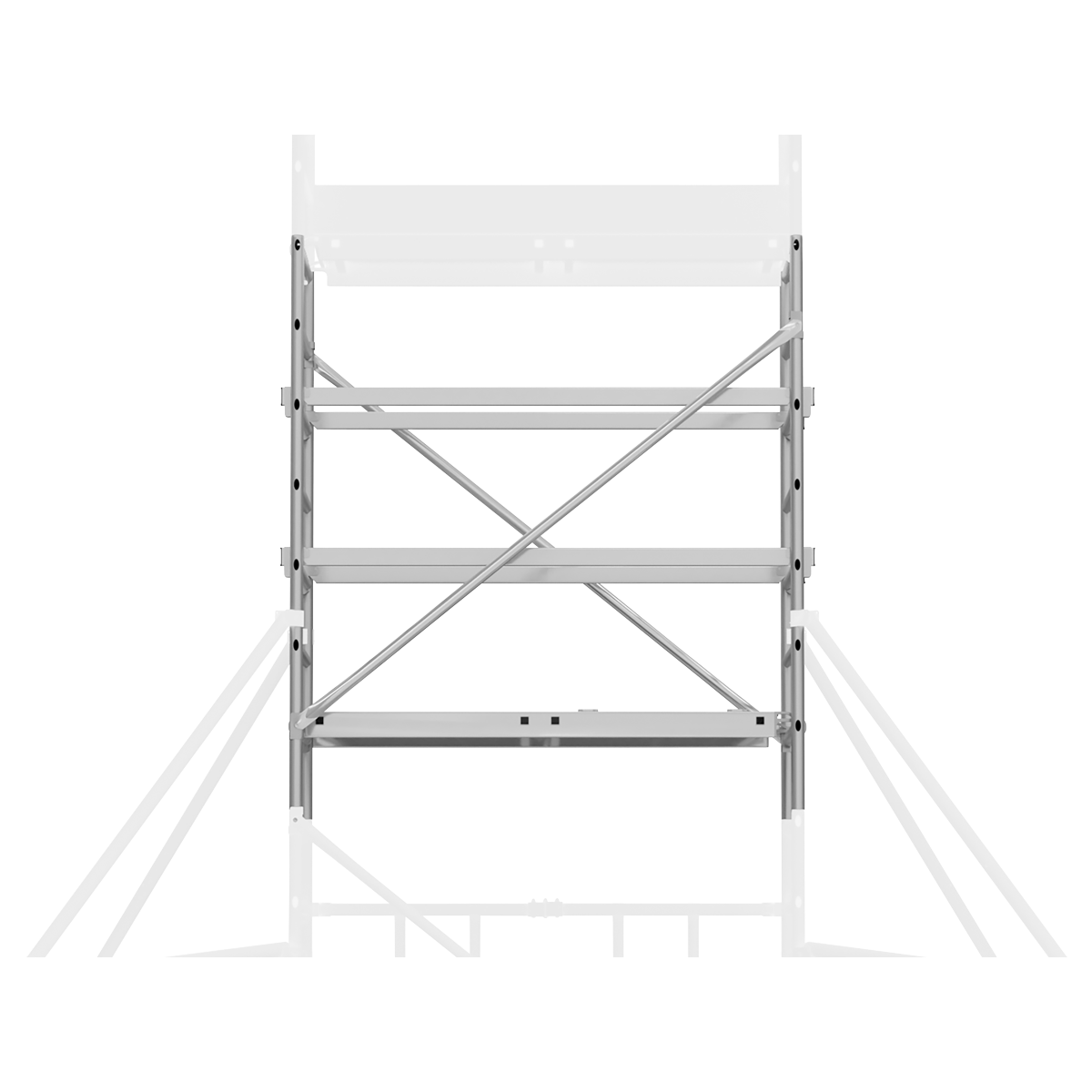 Sealey SSCL3 Platform Scaffold Tower Extension Pack 3 EN 1004-1