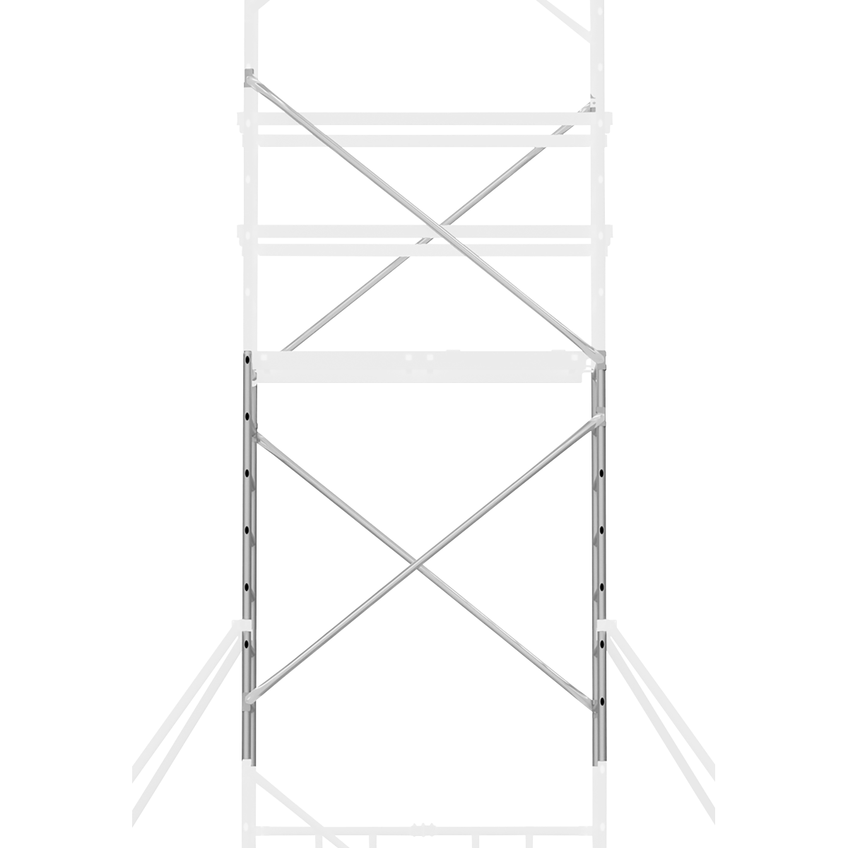 Sealey SSCL4 Platform Scaffold Tower Extension Pack 4 EN 1004-1