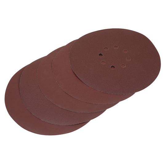 Sealey SSD05 225mm Hook-and-Loop Sanding Disc Set 5pc