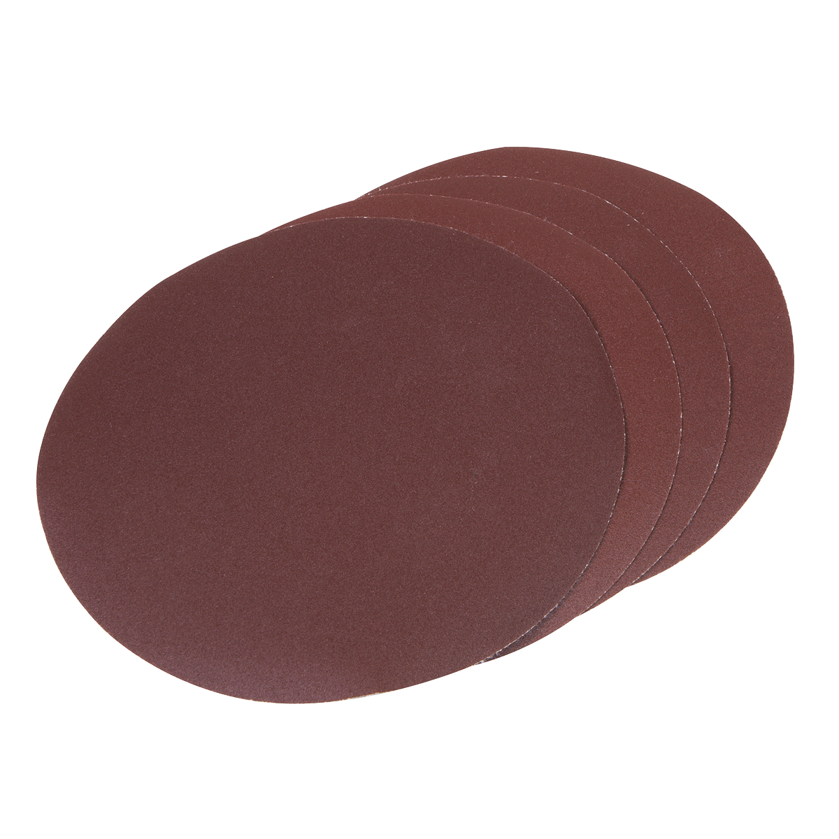 Sealey SSDS01 Hook-and-Loop Sanding Disc Set 150mm 10pc