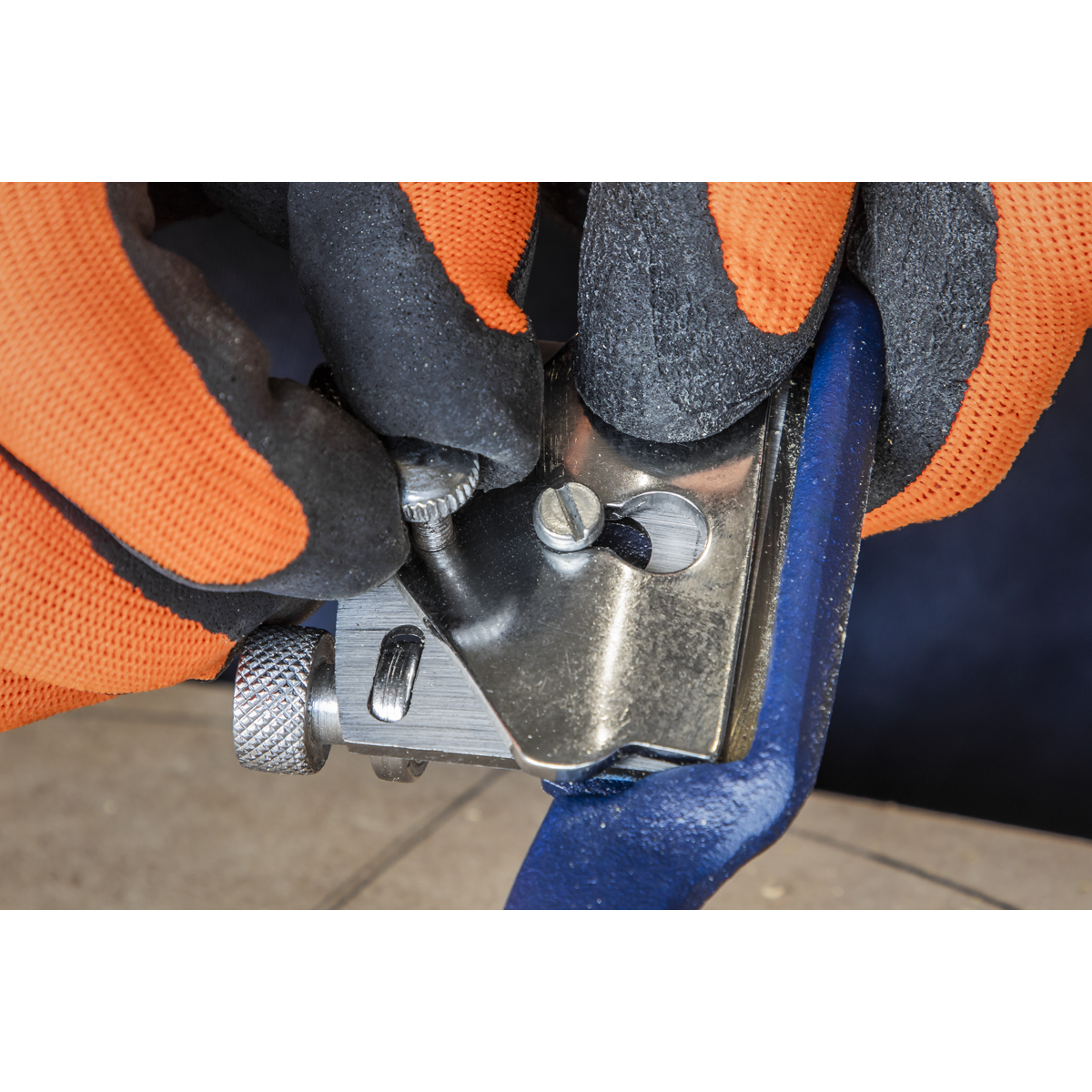 Sealey SSFS1 Spoke Shave Flat Sole 240mm