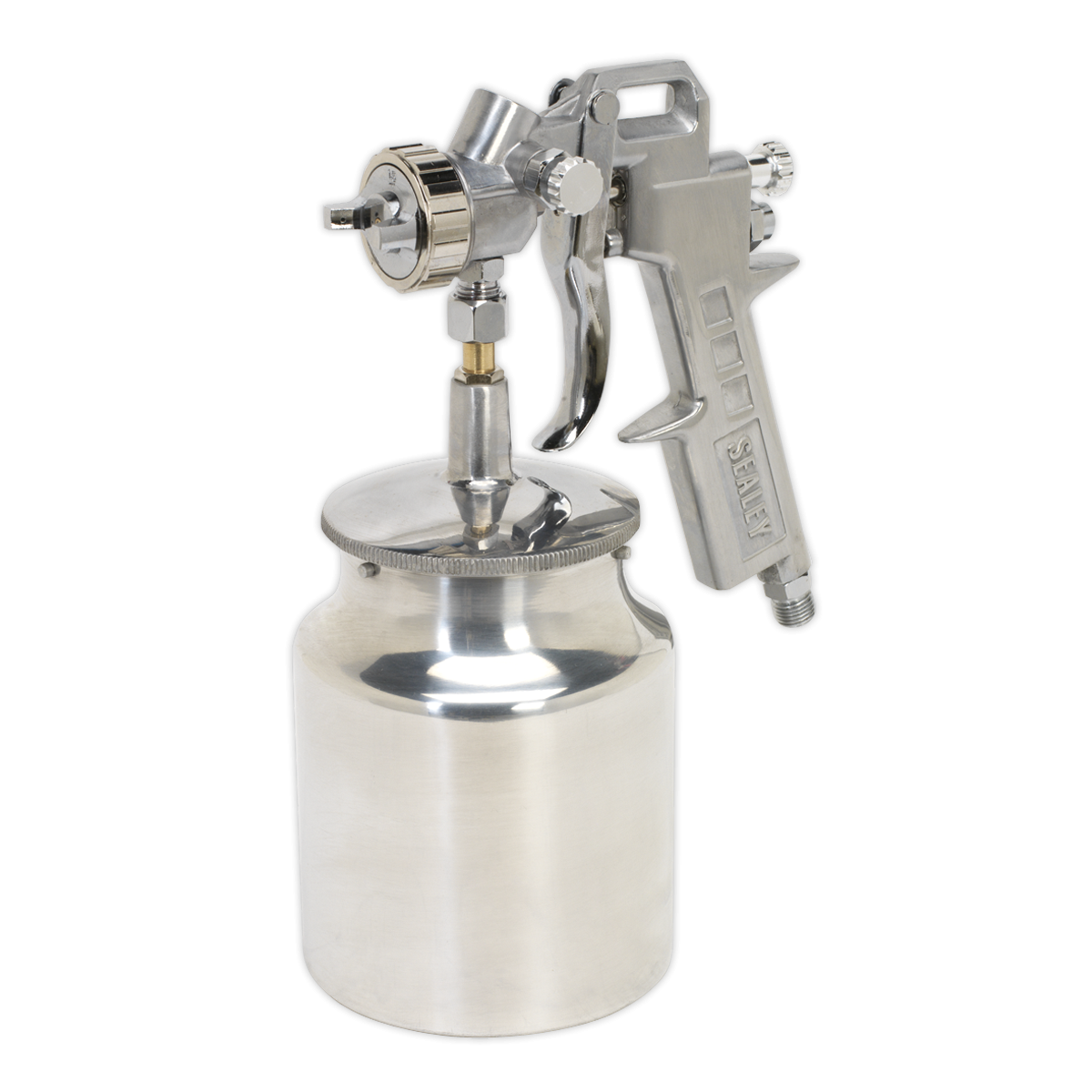 Sealey SSG2 General-Purpose Suction Feed Spray Gun 1.5mm Set-Up