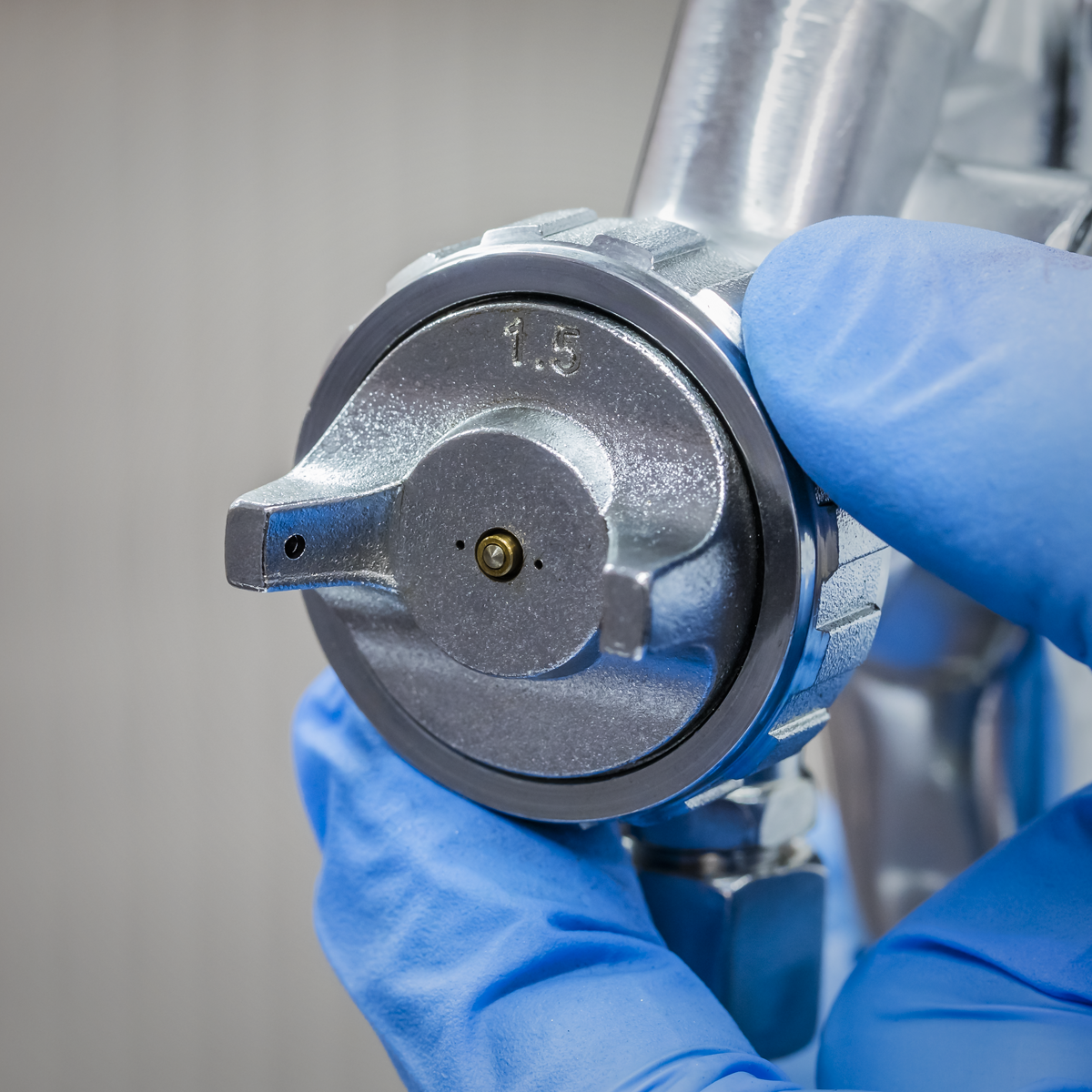 Sealey SSG2 General-Purpose Suction Feed Spray Gun 1.5mm Set-Up
