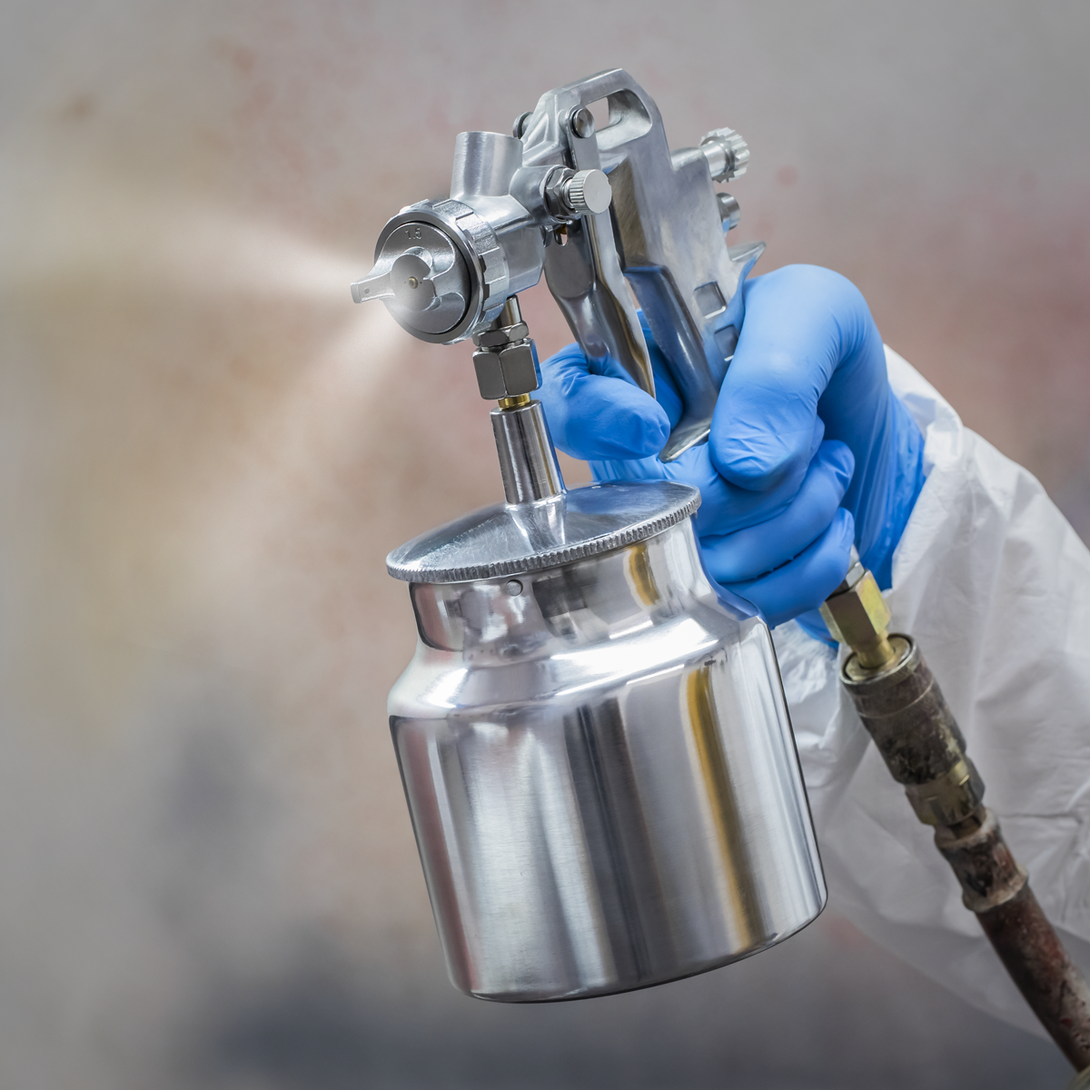 Sealey SSG2 General-Purpose Suction Feed Spray Gun 1.5mm Set-Up