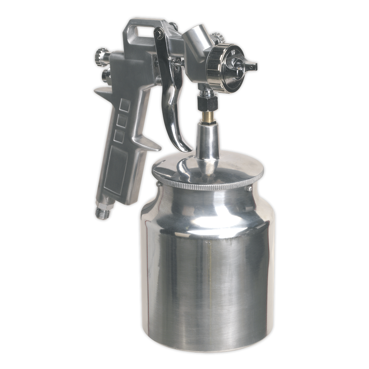 Sealey SSG2 General-Purpose Suction Feed Spray Gun 1.5mm Set-Up