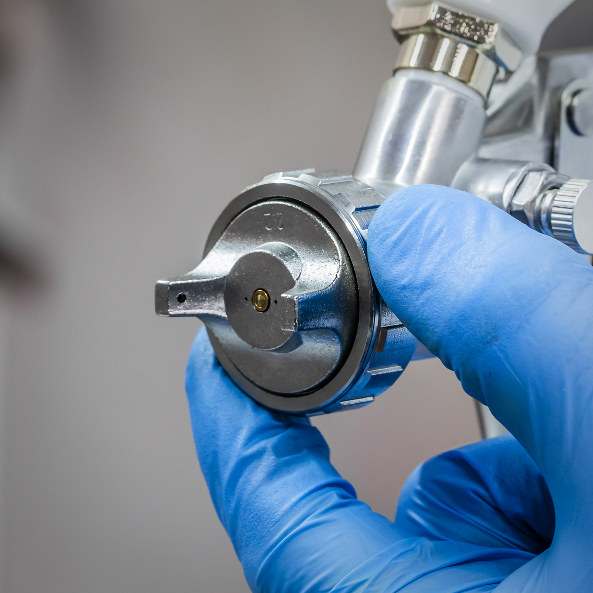 Sealey SSG501 Gravity Feed Spray Gun 2.2mm Set-Up