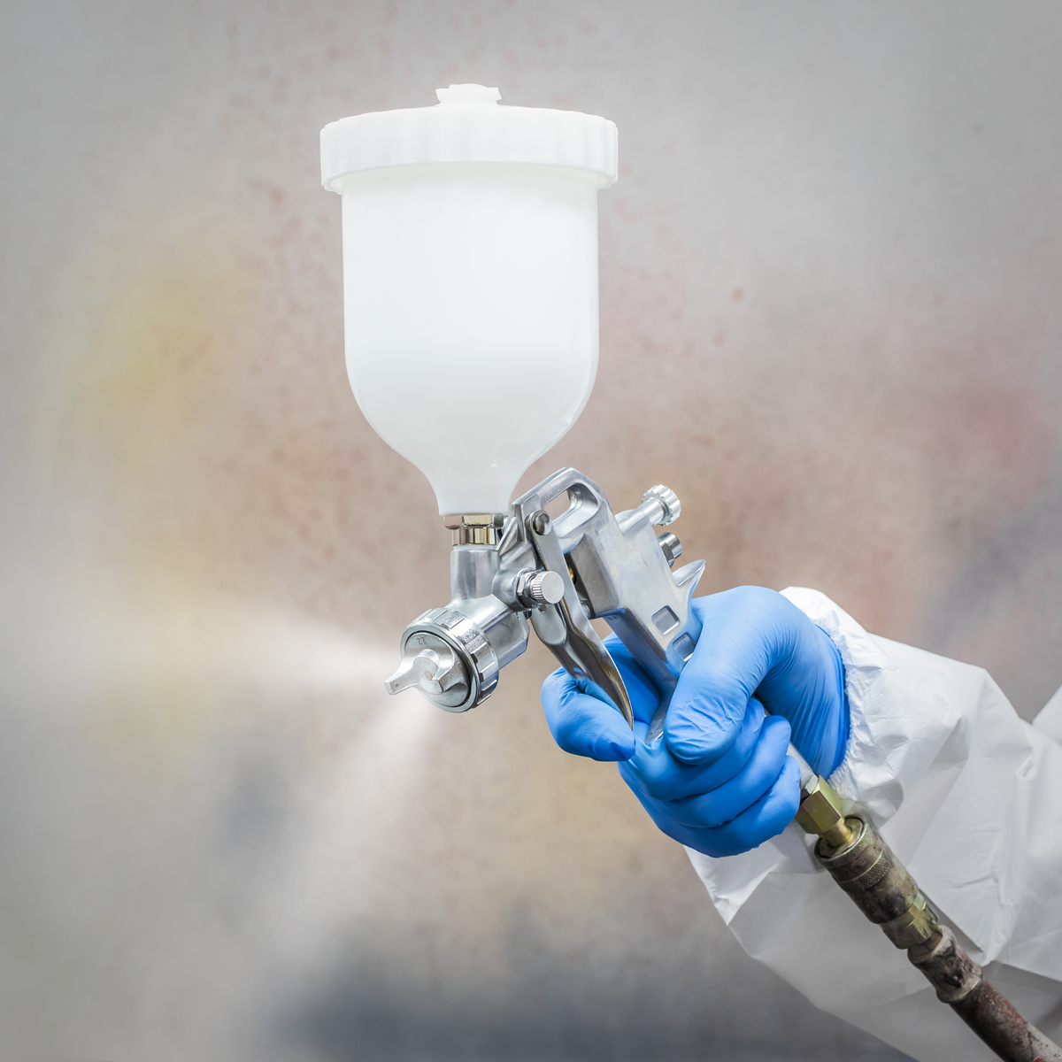 Sealey SSG501 Gravity Feed Spray Gun 2.2mm Set-Up