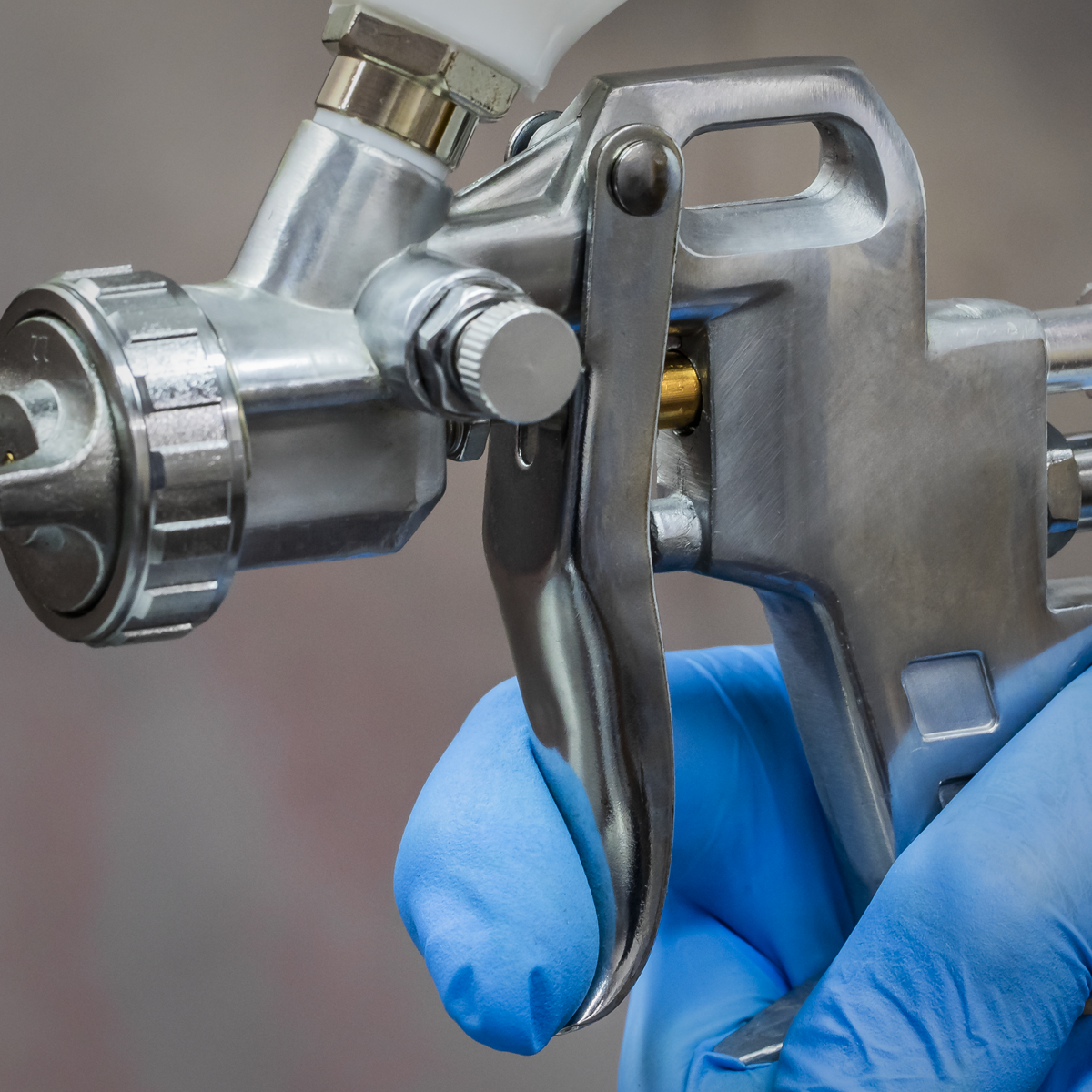 Sealey SSG501 Gravity Feed Spray Gun 2.2mm Set-Up