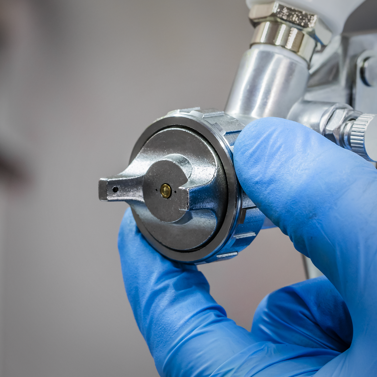 Sealey SSG502 Gravity Feed Spray Gun 1.8mm Set-Up