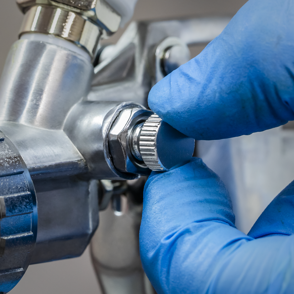 Sealey SSG502 Gravity Feed Spray Gun 1.8mm Set-Up