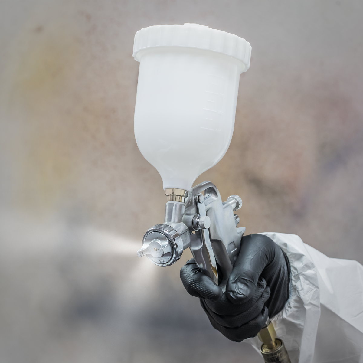 Sealey SSG503 Gravity Feed Spray Gun 1.5mm Set-Up