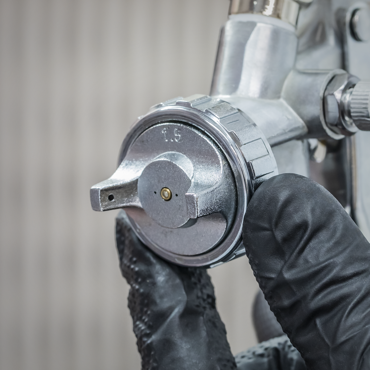 Sealey SSG503 Gravity Feed Spray Gun 1.5mm Set-Up