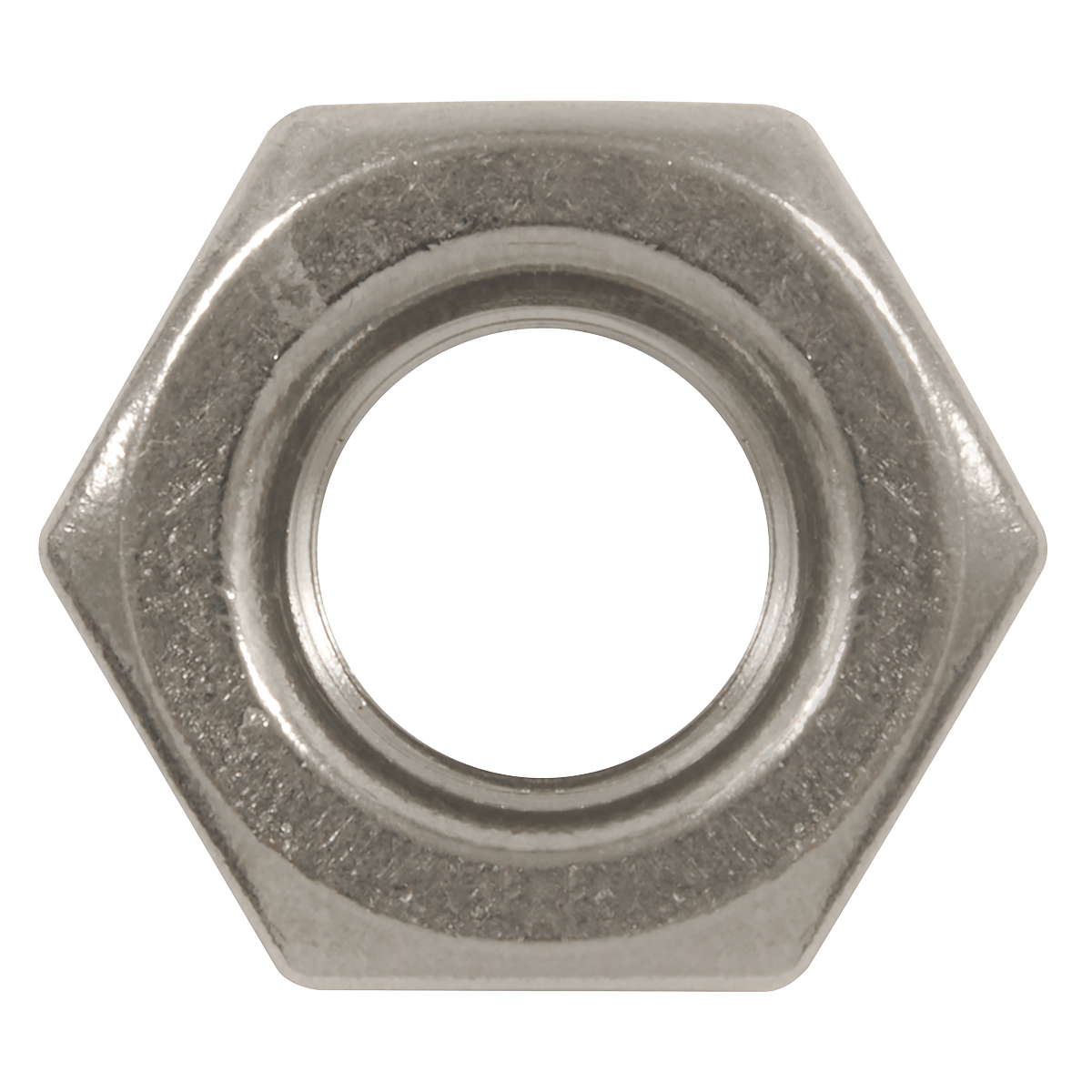Sealey SSN10 Stainless Steel Nut M10 A2, DIN 934 - Pack of 50