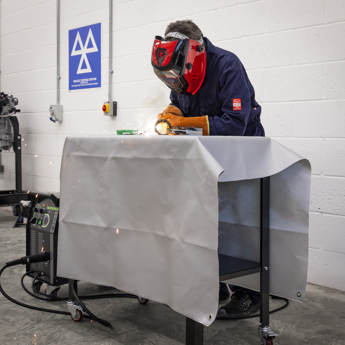 Sealey SSP23 Sparkproof Welding Blanket 1800 x 1300mm