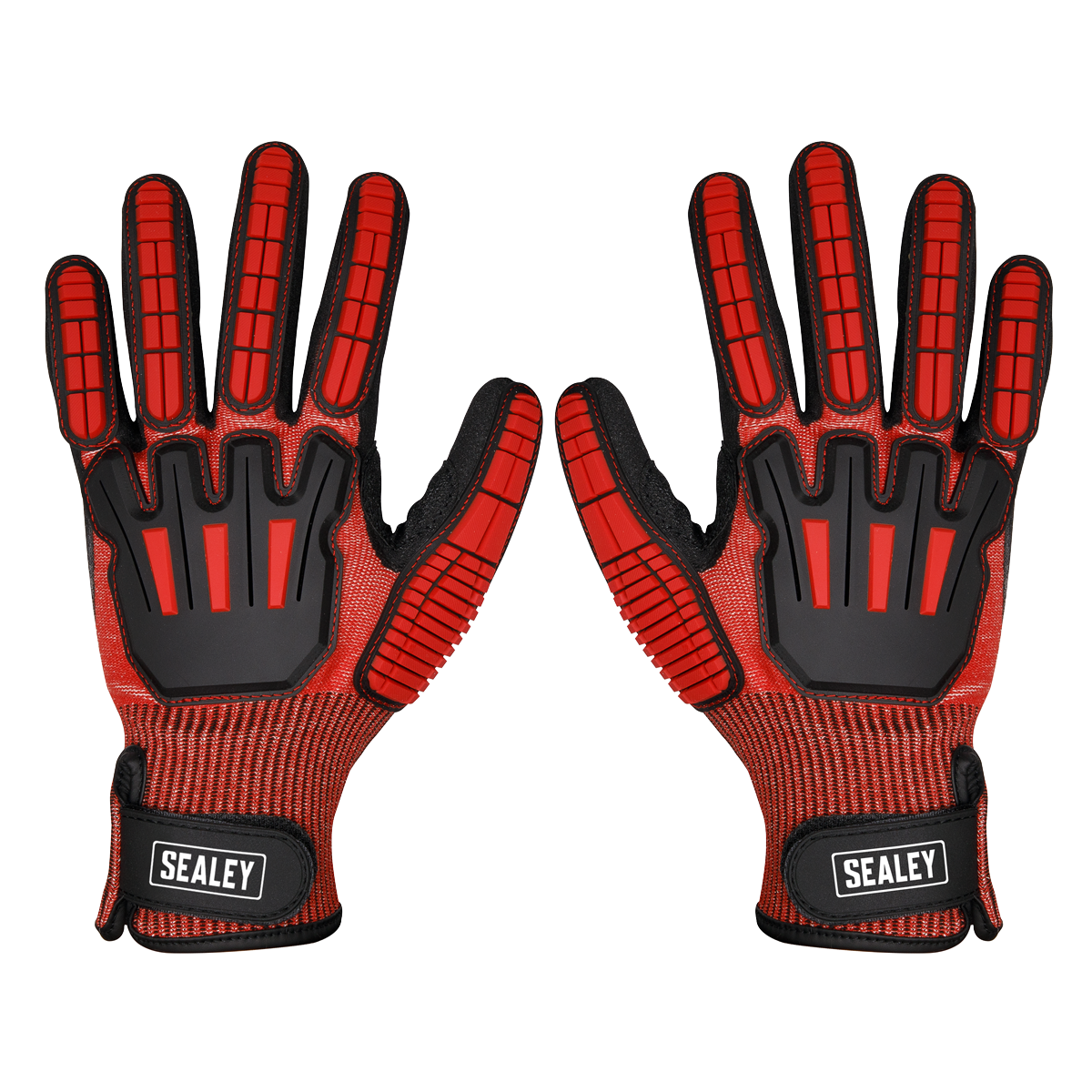 Sealey SSP38L Cut & Impact Resistant Gloves, Large - Pair