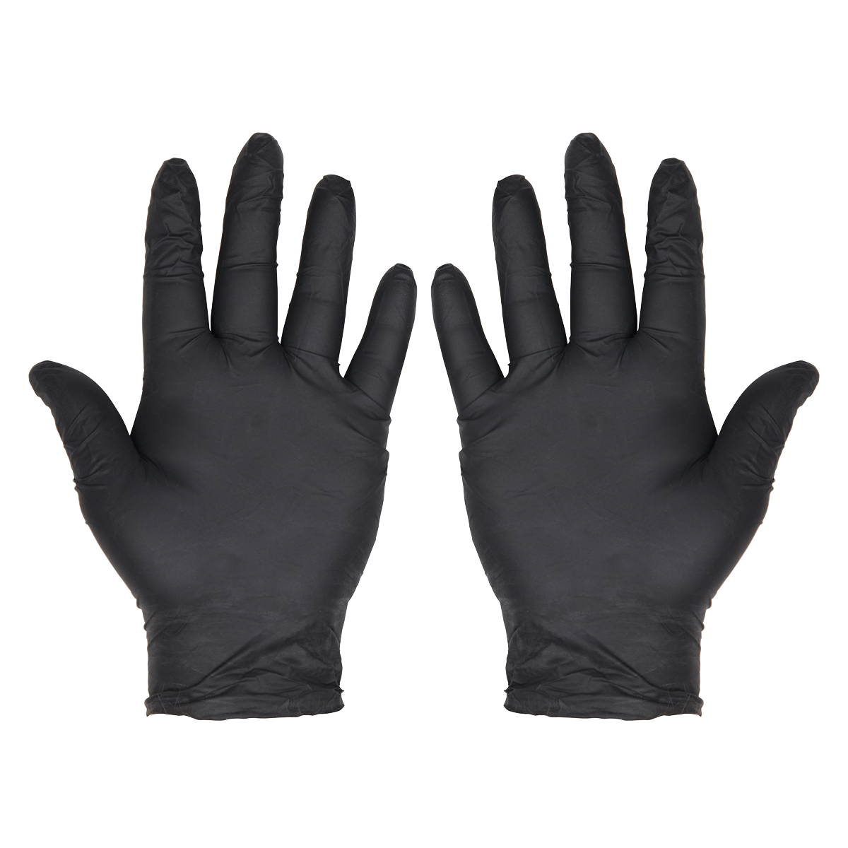 Sealey SSP60L Extra-Thick Powder-Free Disposable Nitrile Gloves, Large - Pack of 100
