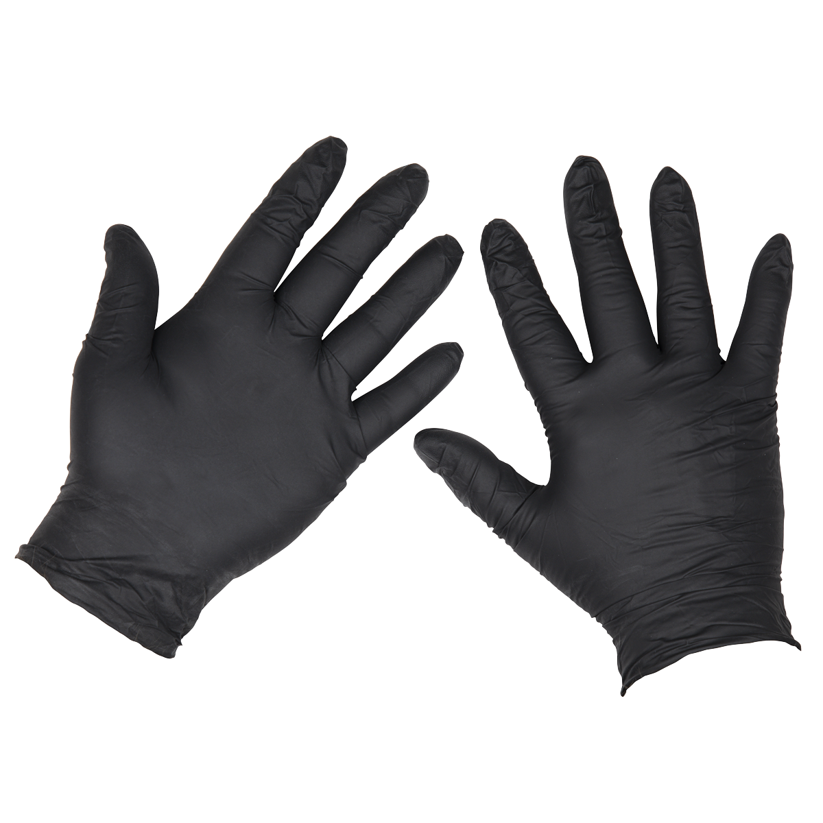Sealey SSP60XL Extra-Thick Powder-Free Disposable Nitrile Gloves, X-Large - Pack of 100