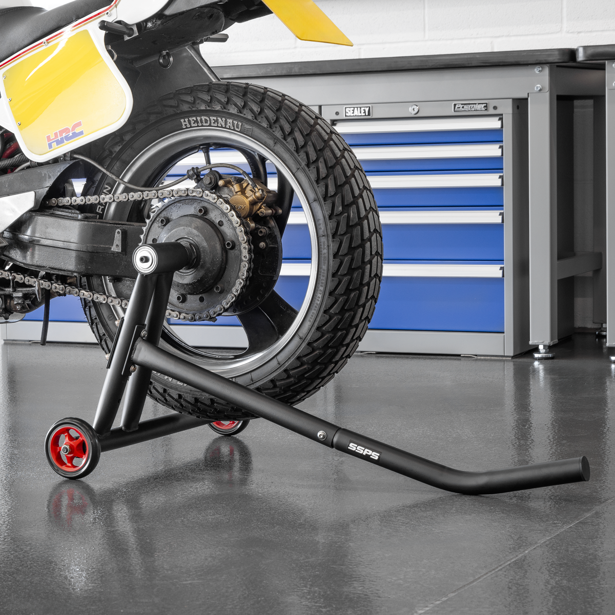 Sealey SSPS Single-Sided Motorcycle Stand 
