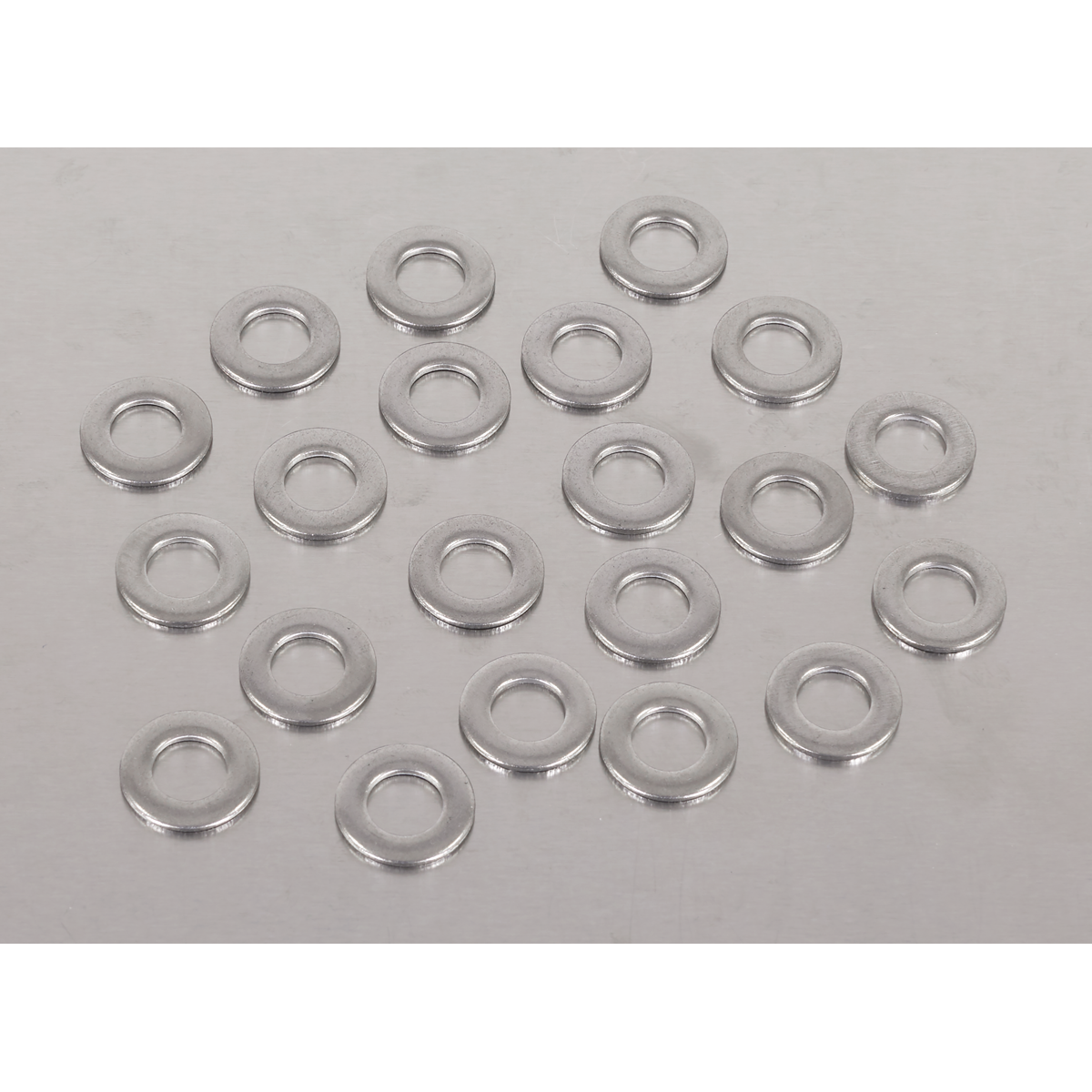 Sealey SSW10 Stainless Steel Flat Washer M10 A2, DIN 125 - Pack of 100