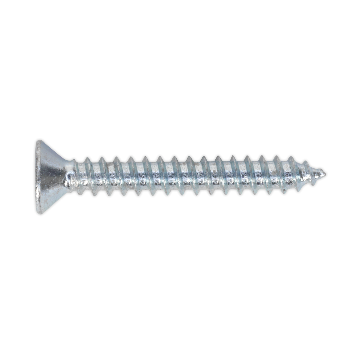Sealey ST3525 Self-Tapping Countersunk Pozi Screw 3.5 x 25mm, DIN 7982 - Pack of 100