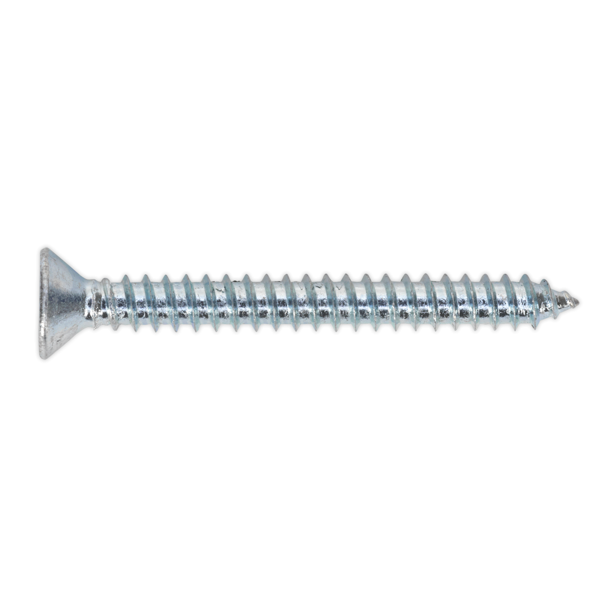 Sealey ST4238 Self-Tapping Countersunk Pozi Screw 4.2 x 38mm, DIN 7982 - Pack of 100