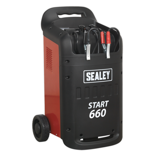 Sealey START660 12/24V Starter/Charger 660/100A 230V