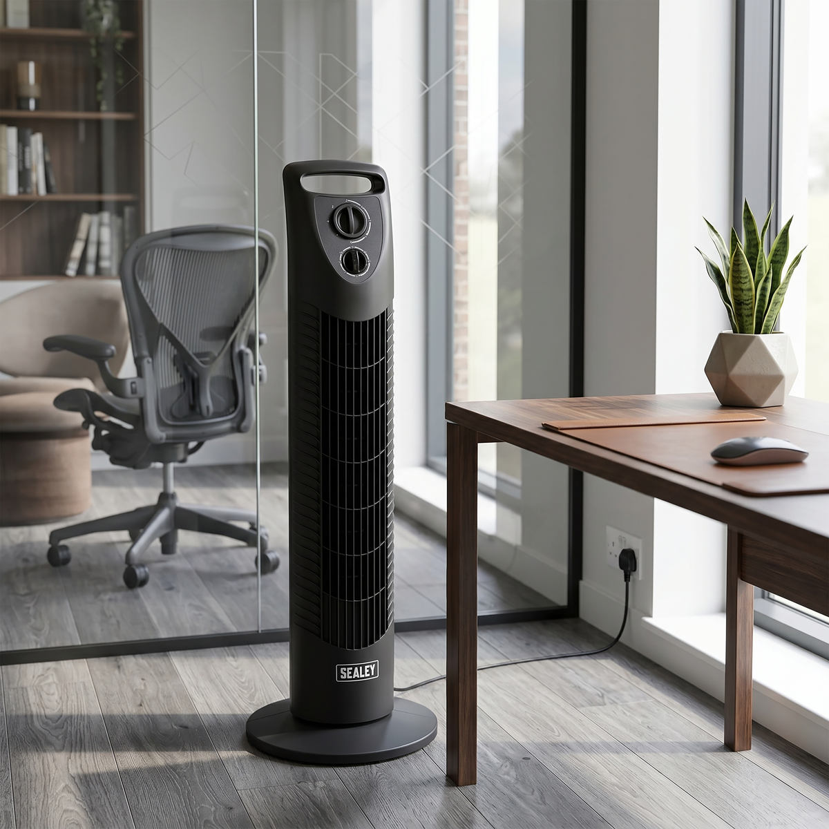 Sealey STF30 30" Oscillating Tower Fan 3-Speed 230V