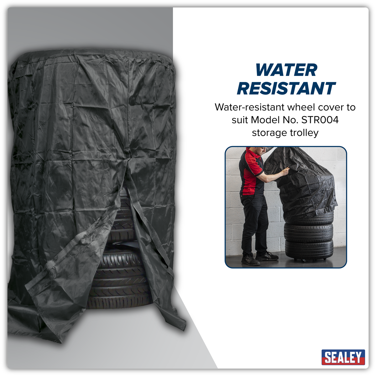 Sealey STR.C Wheel Storage Trolley Cover