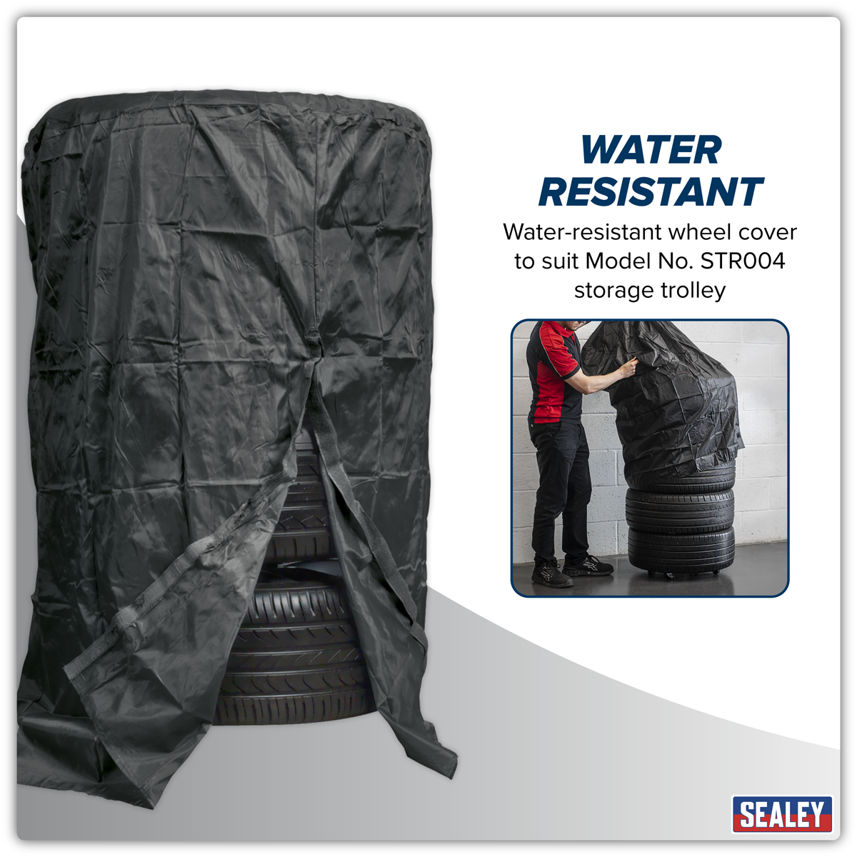 Sealey STR.C Wheel Storage Trolley Cover