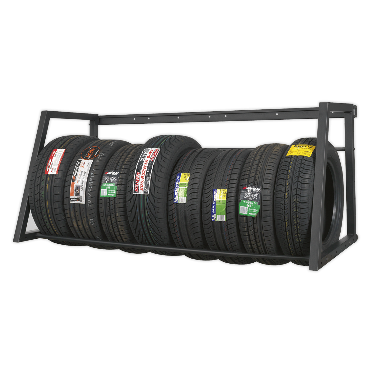 Sealey STR001 Wall or Floor Mounting Extending Tyre Rack