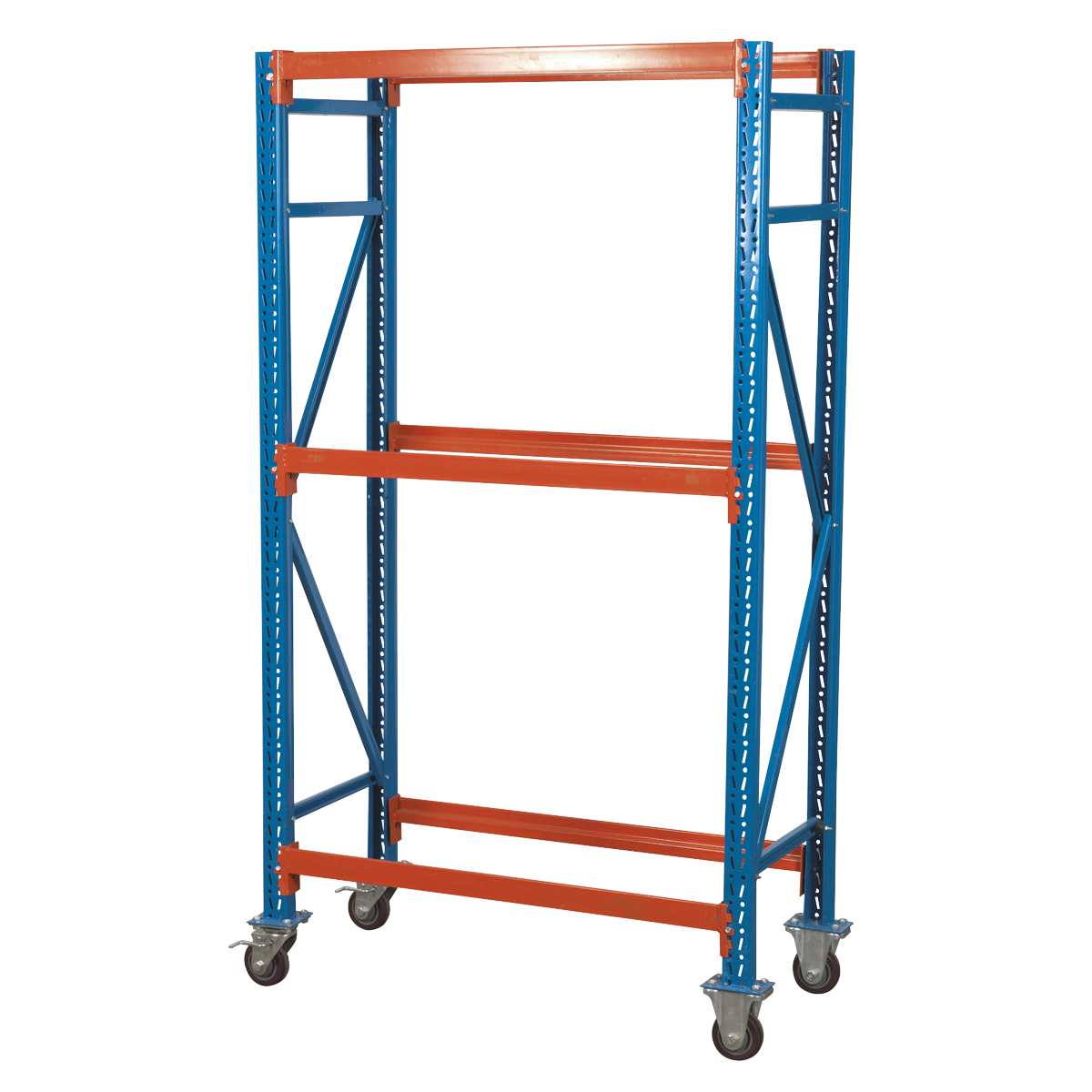 Sealey STR007 2-Level Mobile Tyre Rack 200kg Capacity Per Level