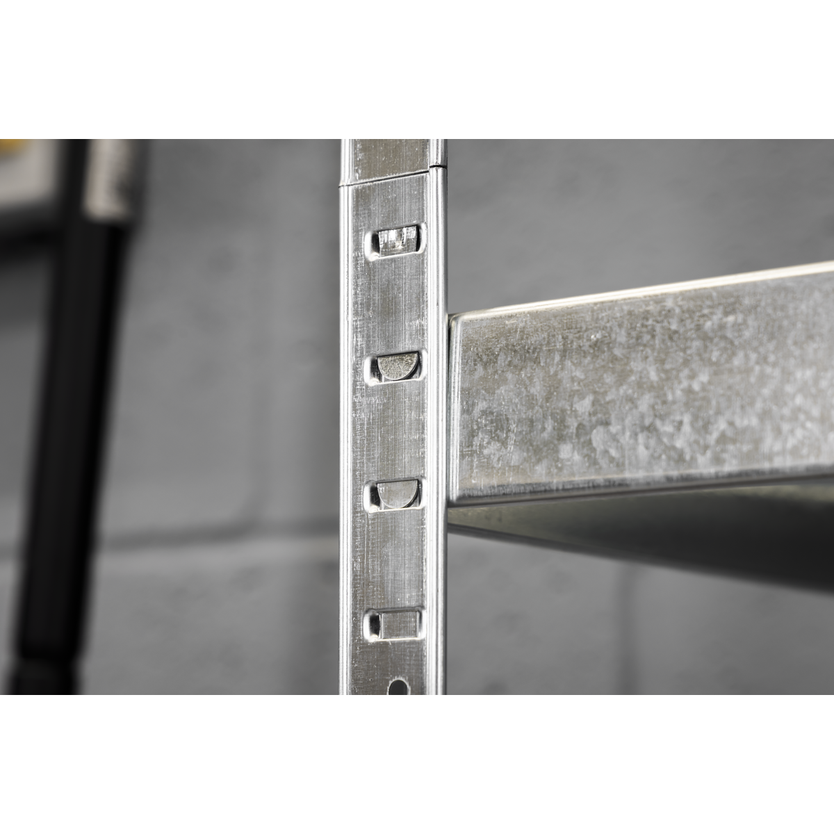 Sealey STR008 2-Level Tyre Rack with Shelf 150kg Capacity Per Level