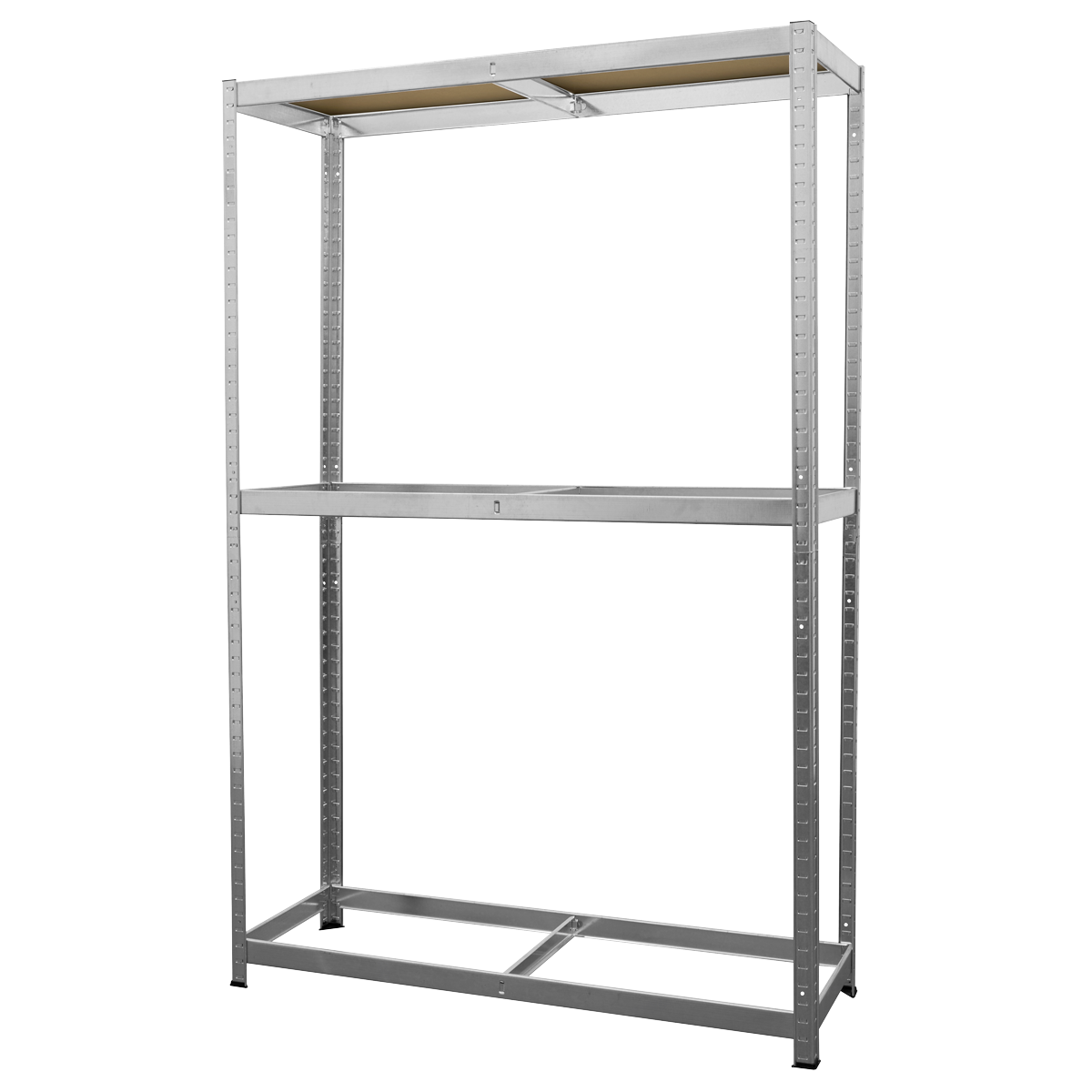 Sealey STR008 2-Level Tyre Rack with Shelf 150kg Capacity Per Level