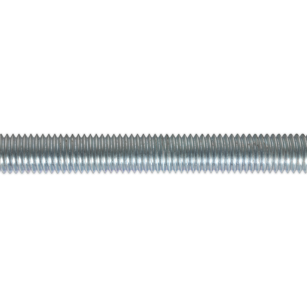 Sealey STUD12 Zinc Plated Threaded Rod M12 x 1m - Pack of 5