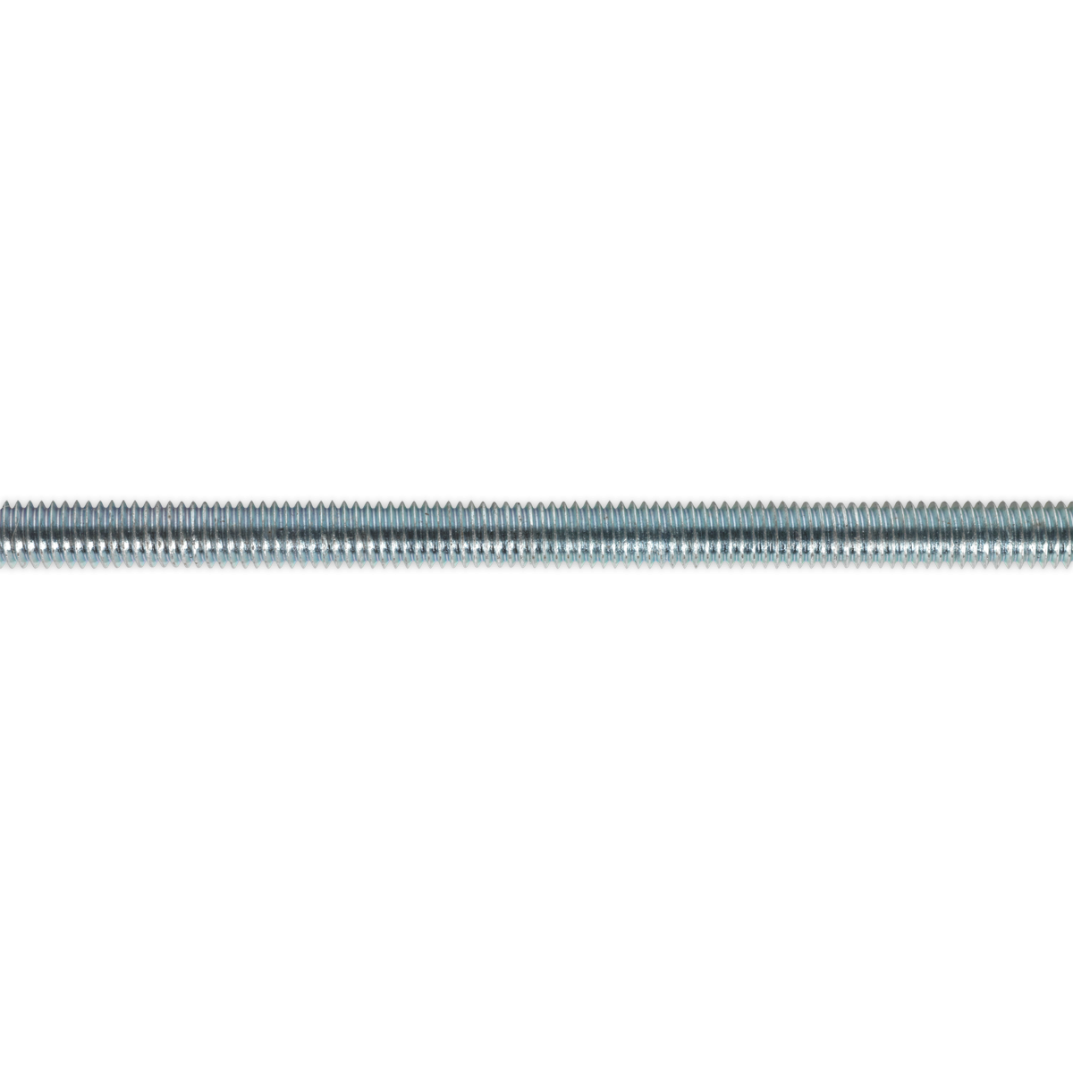 Sealey STUD6 Zinc Plated Threaded Rod M6 x 1m - Pack of 5