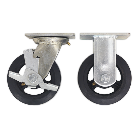 Sealey STVWK Castor Wheel Kit for SSB06, SSB07 & STV01