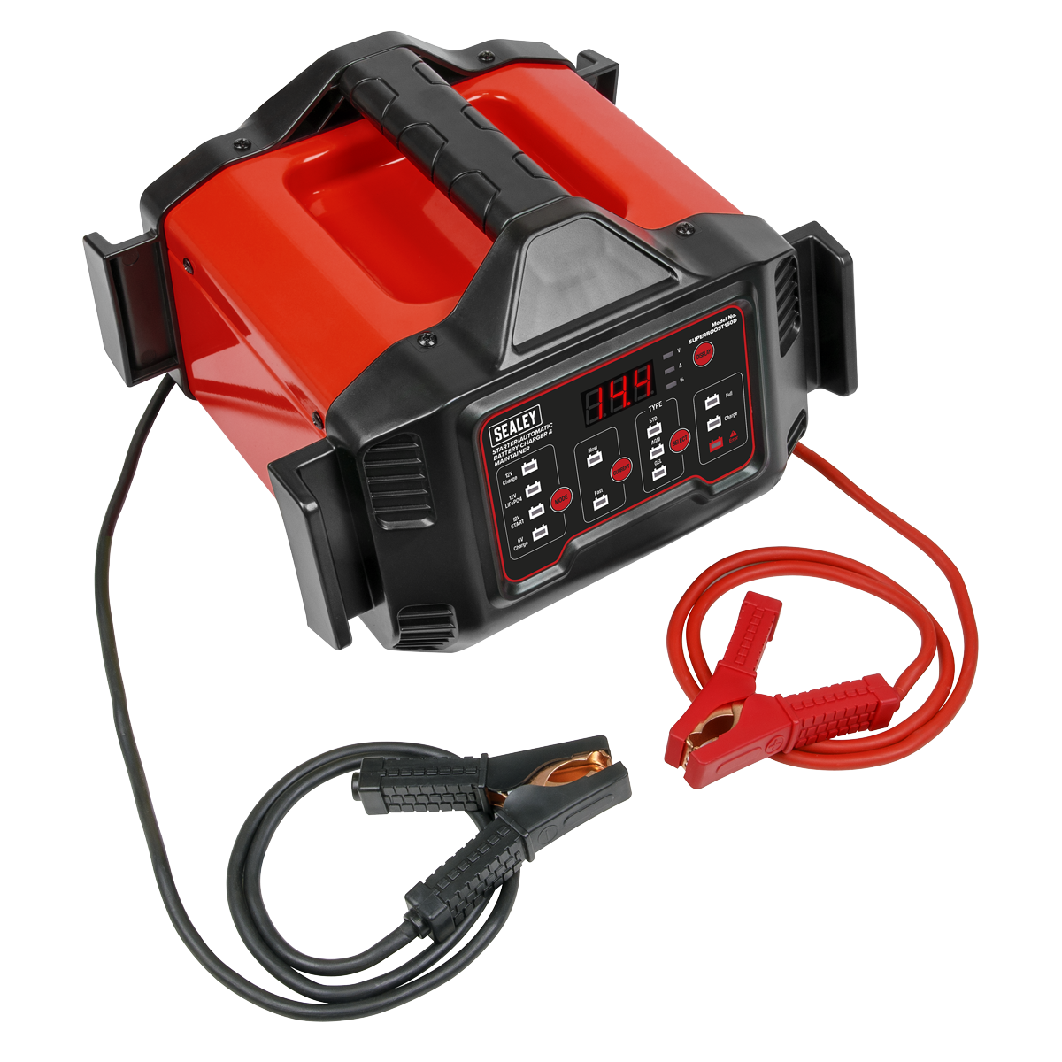 Sealey SUPERBOOST150D 6/12V Automatic Battery Charger & Maintainer 150A Starter/15A