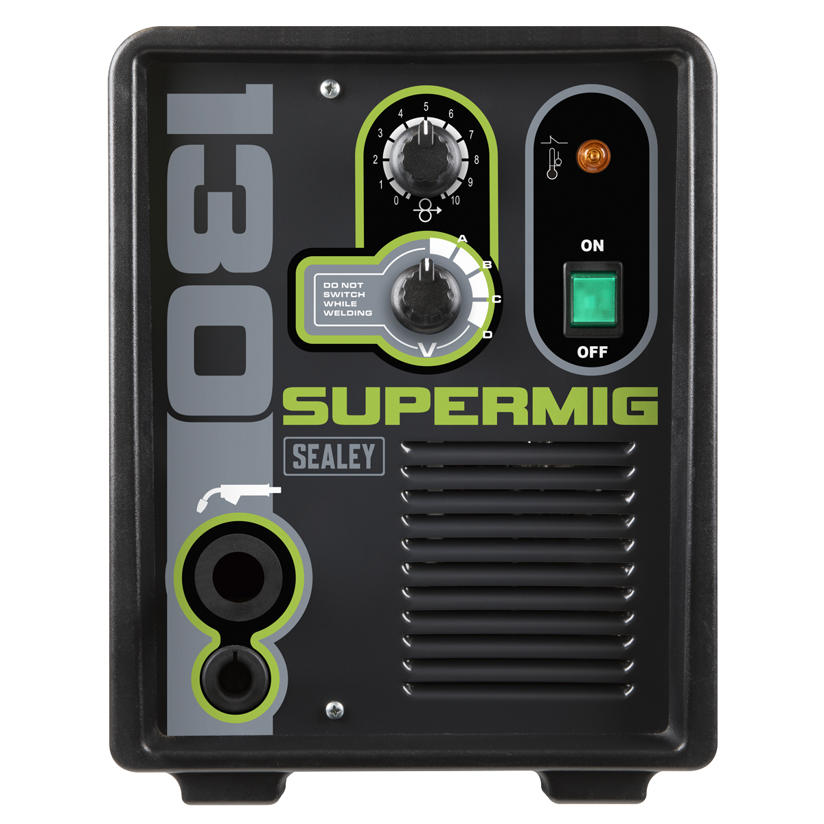Sealey SUPERMIG130 Mini Portable Gas/Gasless MIG Welder 130A 230V