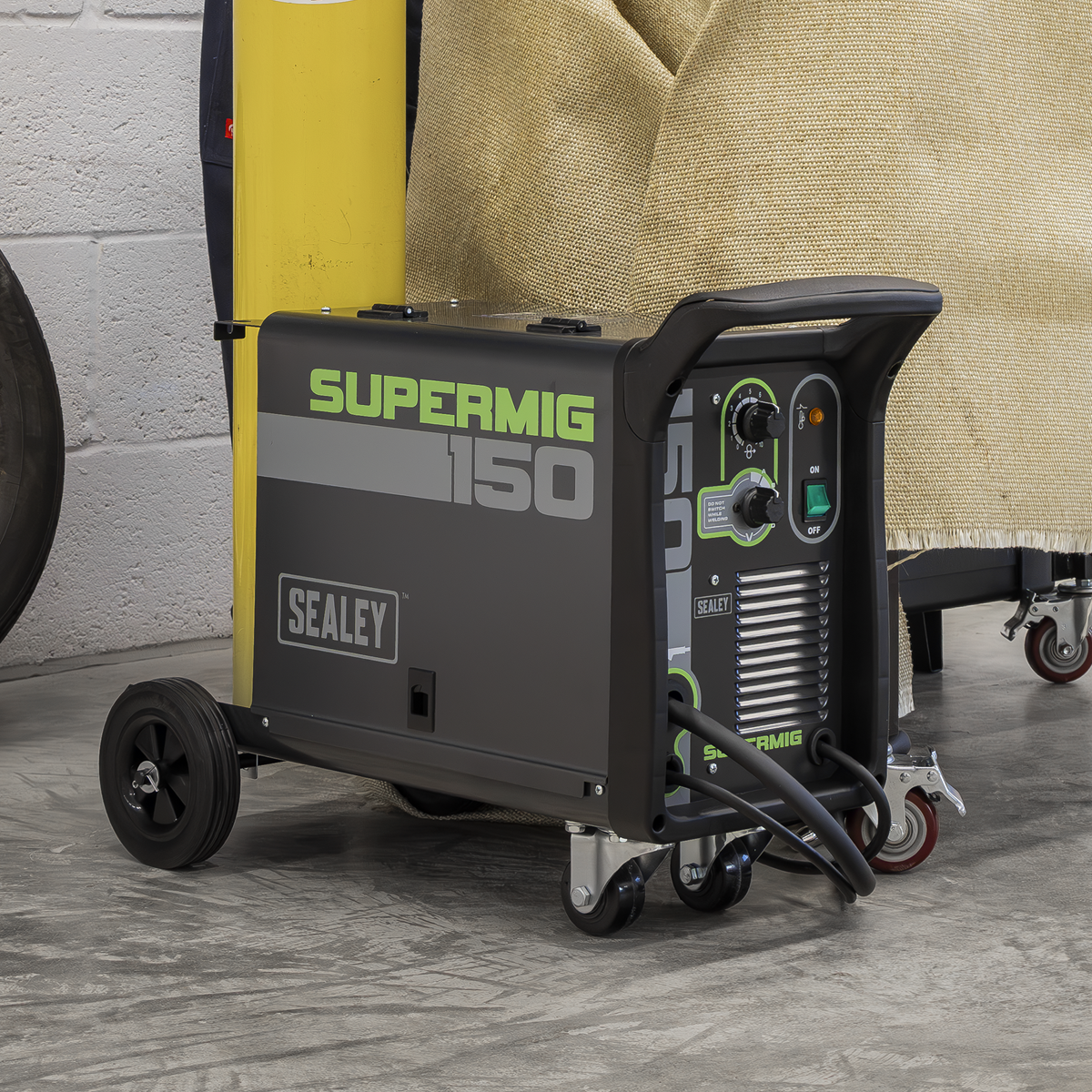 Sealey SUPERMIG150 Gas/Gasless MIG Welder 150A 230V