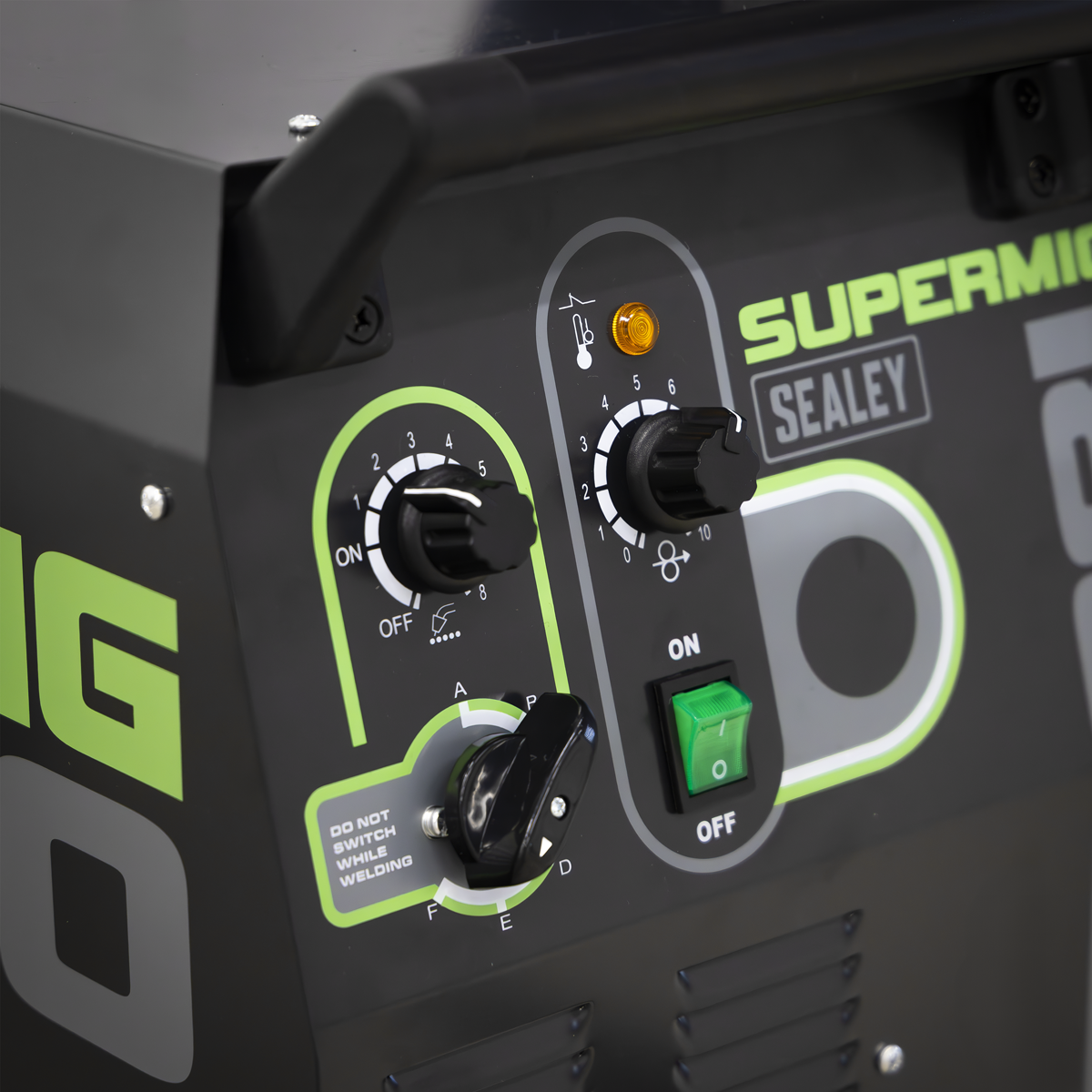 Sealey SUPERMIG230 Professional Gas/Gasless MIG Welder with Binzel® Euro Torch 230A 230V