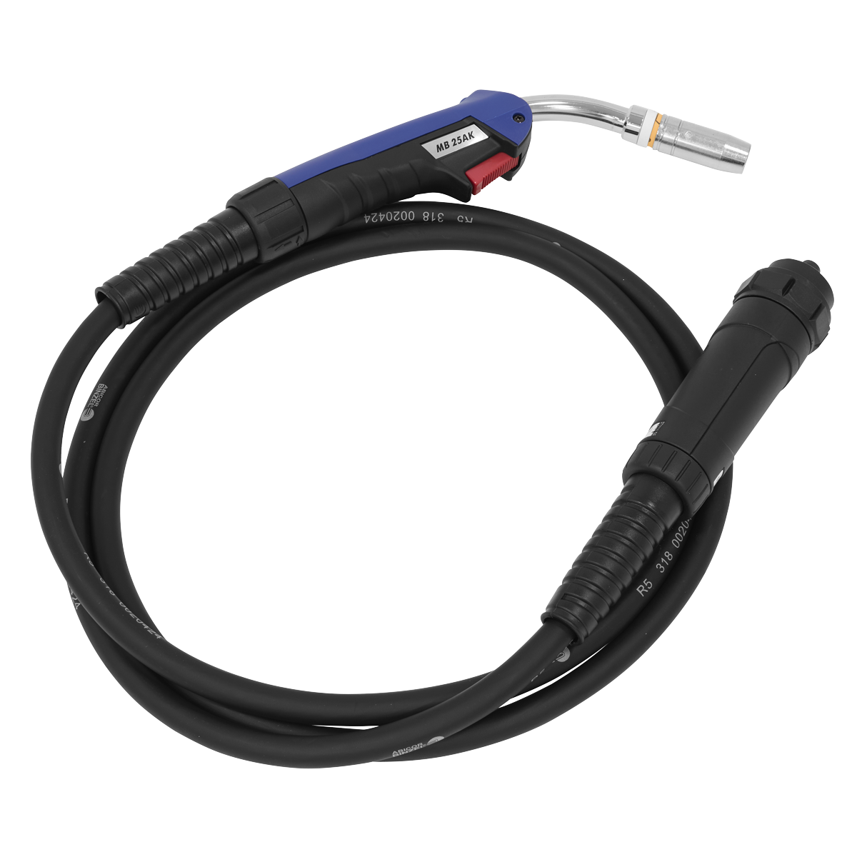 Sealey SUPERMIG275 Professional Gas/Gasless MIG Welder with Binzel® Euro Torch 270A 230V